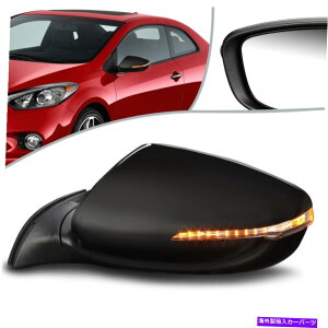 US~[ tBbg14-16tHeOEX^C̃p[+MhCo[̃hA~[t^[Mt Fit 14-16 Forte OE Style Power+Heated Driver Left Side Door Mirror w/Turn Signal