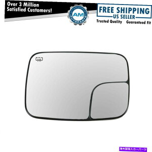 USミラー ドーマンパワー加熱凸型サイドミラーガラスドライバー左to航パッケージ Dorman Power Heated Convex Side Mirror Glass Driver Left for Ram w/ Tow Package