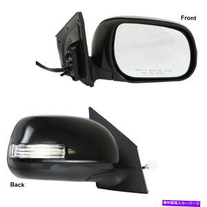 US~[ 09-12̔MƐMt̐Vȑ̃p[~[ New Passenger Side Power Mirror W/ Heat & Signal For 09-12 Toyota RAV4 TO1321273