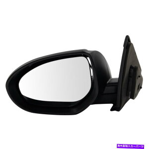 US~[ ~[p[X[XubNhCo[10-13}c_3}c_3̂߂LHɍlh Mirror Power Smooth Black Driver Side Left LH for 10-13 Mazda 3 Mazda3