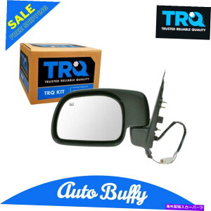 US�~���[ TRQ POWER���M�p�h���X�^�C���h�A�~���[L�h���C�o�[�T�C�h00-01�G�N�X�J�[�V�����ɍ� TRQ Power Heated Paddle Style Door Mirror L Driver Side Left for 00-01 Excursion�y���s�A���i�z
