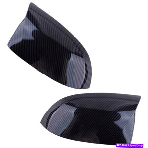 US~[ yAJ[{t@Co[X^CTCh~[Jo[CAP BMW X3 X4 X5 X6 X7 G01-G07ɓKĂ܂ Pair Carbon Fiber Style Side Mirror Cover Cap fit for BMW X3 X4 X5 X6 X7 G01-G07
