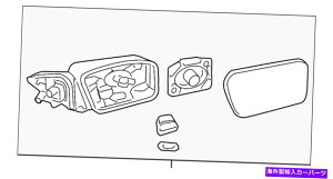 US~[ {̃tH[h~[AZuBE5Z-17683-AA Genuine Ford Mirror Assembly BE5Z-17683-AA