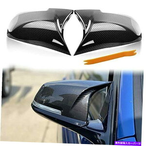 US~[ hA~[̓J[{t@Co[TCh~[Jo[LbvobŇf ... Door Mirror Covers Carbon Fiber Side Mirror Cover Caps Rearview Replacement f...