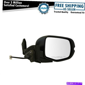 USミラー リッジラインのための黒い助手席側RHに合うためのミラーパワー加熱塗料 Mirror Power Heated Paint To Match Black Passenger Side RH for Ridgeline New