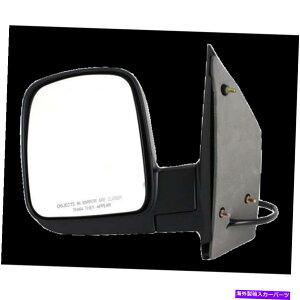 US�~���[ GMC Savana 1500�h�A�~���[2003-2007�h���C�o�[�T�C�h�e�N�X�`���u���b�N�}�j���A�� For GMC Savana 1500 Door Mirror 2003-2007 Driver Side Textured Black Manual