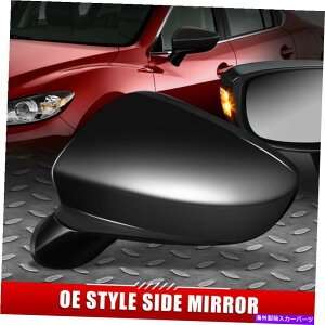 US�~���[ 14-16�̃}�c�_6 OE�X�^�C������+���M+�^�[���M���h���C�o�[���T�C�h�~���[ FOR 14-16 MAZDA 6 OE STYLE POWERED+HEATED+TURN SIGNAL DRIVER LEFT SIDE MIRROR�y���s�A���i�z