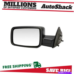 US�~���[ 2009-2012 RAM 1500 2010-2012 RAM 2500�̃T�C�h�r���[�~���[�}�j���A���u���b�N�h���C�o�[ Side View Mirror Manual Black Driver for 2009-2012 Ram 1500 2010-2012 Ram 2500�y���s�A���i�z