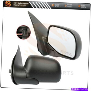 US�~���[ �~���[�t�B�b�g2002-05�t�H�[�h�G�N�X�v���[���[�g���b�N�t�[�hLH��RH�T�C�h�p���[�u���b�N�p�h�������v Mirrors Fits 2002-05 Ford Explorer Truck Hood LH&RH Side Power Black Puddle Lamp