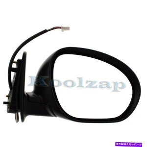 US~[ 09-14pL[uAr[~[p[Mꂽ炩ȍh\E For 09-14 Cube Rear View Mirror Power Heated Smooth Black Paintable Right Side