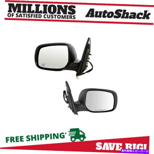 USミラー サイドビューミラーは、2009-2013トヨタカローラのペアに合わせてパワー加熱塗料 Side View Mirrors Power Heated Paint to Match Pair for 2009-2013 Toyota Corolla