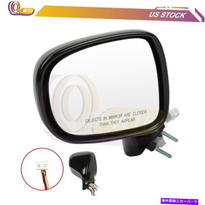 US~[ 2006N2008N̓d͉M~[ubNNTXIS250/350܂E Power Heated Mirror Black For 2006-2008 Lexus IS250/350 Puddle Light Right Side