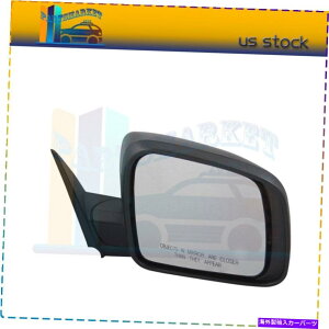 US~[ 11-13_bWfSVOip[~[ubN}jAeXXR[vEɉM Heated For 11-13 DODGE DURANGO Signal Power Mirror Black Manual Telescope Right
