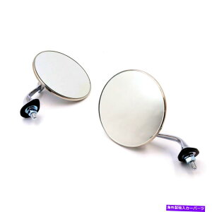 US~[ MG MGA 1500 1600}[NII 55-62VyANhA~[LHRHTCh MG MGA 1500 1600 Mark II 55 - 62 New Pair Chrome Door Mirrors LH And RH SIDE