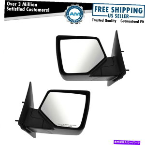 US�~���[ 06-11�t�H�[�h�����W���[�̃~���[�}�j���A���N�����L���b�v�h���C�o�[�̏�q�T�C�h�y�A Mirror Manual Chrome Cap Driver Passenger Side Pair for 06-11 Ford Ranger�y���s�A���i�z