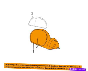 US~[ Ford OEM 98-03 F-150tghATChAr[~[EF85Z17682FAA FORD OEM 98-03 F-150 Front Door-Side Rear View Mirror Right F85Z17682FAA