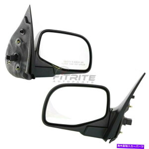 US~[ 2002-05tH[hGNXv[[FO1320211 FO13212112?? LHRHp[~[̐VZbg New Set Of 2 LH & RH Power Mirror For 2002-05 Ford Explorer FO1320211 FO1321211