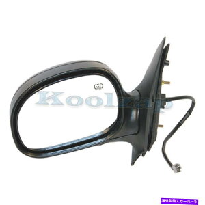 US~[ 97-02{݃Ar[~[p[q[gNw/oM TYC For 97-02 Expedition Rear View Mirror Power Heat Chrome w/o Signal Left Side
