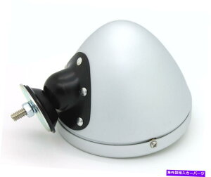 US~[ VChbgNVbNX^CXpA~jEeۃ~[tF_[ /hA}EgBe[W NEW Raydot Classic Style Spun Aluminum Bullet Mirror Fender / Door Mount Vintage