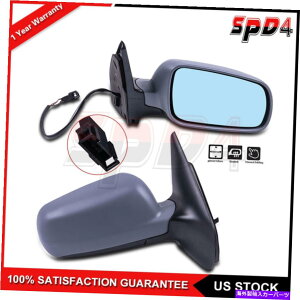 US~[ 07-10 VW JettaZ_}jAtH[hp[q[gubNLHRHTChr[~[ LH&RH Side View Mirrors For 07-10 VW Jetta Sedan Manual Fold Power Heated Black