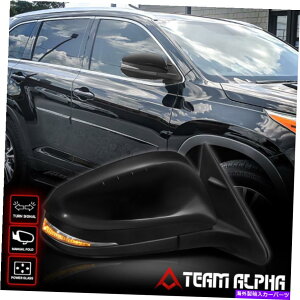 US~[ 2014-2017 Highlander [Power+Signal]E}jAtH[hOEX^C~[ Fits 2014-2017 Highlander [POWER+SIGNAL] Right Side Manual Fold OE Style Mirror