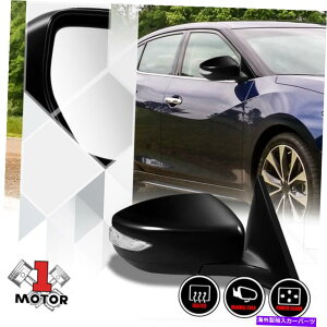 US�~���[ [�E] 16-20���Y�}�L�V�}�̏�q���̃p���[+���M�h�A�~���[�M�� [Right] Passenger Side Power+Heated Door Mirror Signal for 16-20 Nissan Maxima�y���s�A���i�z