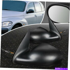 USミラー 01-03のクライスラーPTクルーザーペアOEスタイルマニュアル調整サイドドアミラー FOR 01-03 CHRYSLER PT CRUISER PAIR OE STYLE MANUAL ADJUSTMENT SIDE DOOR MIRROR