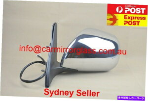 US~[ g^vh120V[Y2002-2009̐VhA~[iNJo[j NEW DOOR MIRROR FOR TOYOTA PRADO 120 SERIES 2002-2009 LEFT SIDE (CHROME COVER)