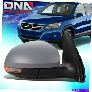 US�~���[ 2009-2017 VW�e�B�O�A���쓮�̉��M�^�[���M���E����ȃT�C�h�~���[ For 2009-2017 VW Tiguan Powered Heated Turn Signal Right Passenger Side Mirror�y���s�A���i�z