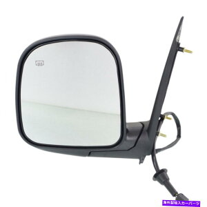 US�~���[ Chevy Express 3500 1996 1997 1998�h�A�~���[�h���C�o�[��|���M���ꂽ�e�N�X�`���[ For Chevy Express 3500 1996 1997 1998 Door Mirror Driver Side | Heated Textured