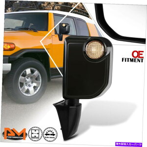 US�~���[ 07-09 FJ FJ Cruiser OE�X�^�C���̃p���[+�^�[���M���T�C�h�h�A�~���[�h���C�o�[���� For 07-09 Fj Cruiser OE Style Powered+Turn Signal Side Door Mirror Driver Left�y���s�A���i�z