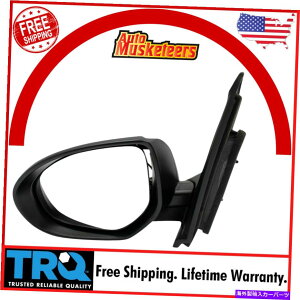 USミラー パワーサイドビューミラーマニュアル折りたたみドライバーサイド左手LHの11-13マツダ2 Power Side View Mirror Manual Folding Driver Side Left Hand LH for 11-13 Mazda 2