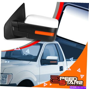 US�~���[ ��/�h���C�o�[�}�j���A���T�C�h�~���[�܂肽���܂ꂽ�A�[��w/o���[�h04-14�t�H�[�hF-150�N���� LEFT/DRIVER MANUAL SIDE MIRROR FOLDED ARM W/O LED FOR 04-14 FORD F-150 CHROME�y���s�A���i�z