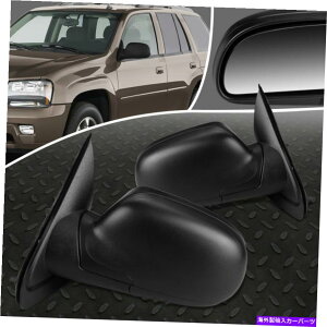 US~[ 02-08̂߂Trailblazer EnvoyyAOEX^C}jATChhA~[ FOR 02-08 TRAILBLAZER ENVOY PAIR OE STYLE MANUAL ADJUSTMENT SIDE DOOR MIRROR