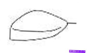 US~[ g^86FR-SAE^[ȃTCh~[Jo[M7YsAbh TOYOTA 86 AND FR-S OUTER PASSENGER SIDE MIRROR COVER M7Y PURE RED