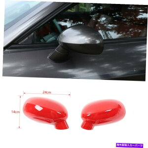 US�~���[ 2PCS�T�C�h�h�A�~���[�J�o�[�r���[�_�b�W�`�������W���[2009-19�̃~���[�V�F���g���� 2pcs Side Door Mirror Cover View Mirror Shell Trim for Dodge Challenger 2009-19