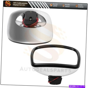 US�~���[ 03-16��8 x8.5 Freightliner Columbia M2 Chrome���M�L�p�~���[2PCS 8X8.5 For 03-16 Freightliner Columbia M2 Chrome Heated Wide Angle Mirrors 2PCS