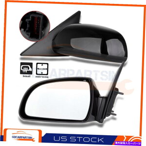 US~[ 2006-10q_C\i^Zbg̃~[p[܂肽݉M Compatible With 2006-10 Hyundai Sonata Set of Mirrors Power Non-Folding Heated
