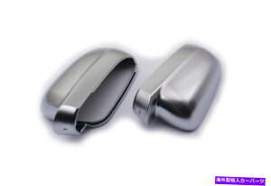 US~[ VW MK4StWFb^GTI GLI 1.8T̃}bgNTCh~[Lbv Matt Chrome Side Mirror Cap Replacement For VW MK4 Golf Jetta GTI GLI 1.8T