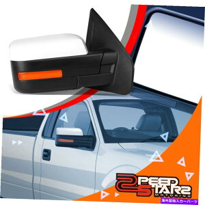 US�~���[ 04-14 FORD F-150 CHROME�p��LED�t���E/����ȃ}�j���A���~���[���܂肽���܂�Ă��܂� RIGHT/PASSENGER MANUAL SIDE MIRROR FOLDED W/O LED FOR 04-14 FORD F-150 CHROME�y���s�A���i�z