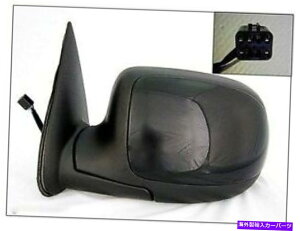 US�~���[ �h���C�o�[�T�C�h�r���[�~���[�p���[�t�B�b�g99-02�V�G��1500�s�b�N�A�b�v1558041 Driver Side View Mirror Power Heated Fits 99-02 SIERRA 1500 PICKUP 1558041