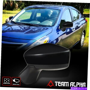US�~���[ �t�B�b�g2015-2019���YVersa [���h���C�o�[��]�d�������܂肽���ݎ��h�A�~���[ Fits 2015-2019 Nissan Versa [Left Driver Side] Power Adjust Foldable Door Mirror�y���s�A���i�z