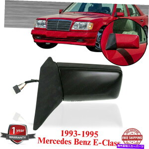 US~[ ̃hCo[TCh~[}jA1993-95ZfXxcENX̂߂ɓh\ Left Driver Side Mirror Manual Fold Paintable For 1993-95 Mercedes-Benz E-Class