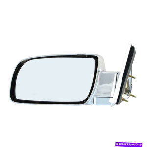 US�~���[ 1992-1999 GMC C1500�x�O�h���C�o�[�T�C�h�N�����W���^�C�v�̃~���[ Mirror For 1992-1999 GMC C1500 Suburban Driver Side Chrome Standard Type�y���s�A���i�z