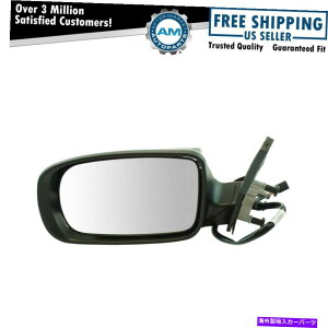 US~[ Op[M}jA܂肽݃~[ubNLHTCh_bW[d Exterior Power Heated Manual Folding Mirror Black LH Side for Dodge Charger