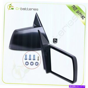 US~[ E+̃ubN}jA1988-98 GMCV{[sbNAbvgbN̔܂肽݋ Right+Left Black Manual Non-Folding Mirrors For 1988-98 GMC Chevy Pickup Truck