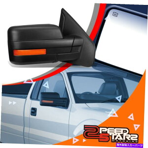 US�~���[ �E/����ȃT�C�h�~���[+���M+�܂肽���܂ꂽ04-14 FORD F-150��LED W/O LED RIGHT/PASSENGER POWER SIDE MIRROR+HEATED+FOLDED W/O LED FOR 04-14 FORD F-150�y���s�A���i�z