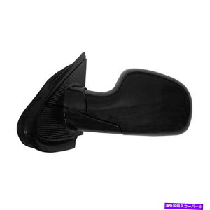 US~[ pubNOXhCo[p[hA~[tttKX Replacement Black Gloss Driver Power Door Mirror w/o Memory w/o Heated Glass
