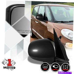 US�~���[ [�E] 14-17�t�B�A�b�g500L�̂��߂ɐ܂肽���܂ꂽ��q�T�C�h+���M�h�A�~���[ [Right] Passenger Side Powered+Heated Door Mirror Foldable for 14-17 Fiat 500L�y���s�A���i�z