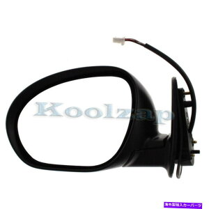 US~[ 09-14pL[uAr[~[p[Mꂽ炩ȍh\ȃhCo[ For 09-14 Cube Rear View Mirror Power Heated Smooth Black Paintable Driver Side